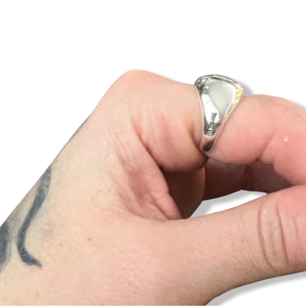 Sterling bubble ring. NOT adjustable. - Picture 6 of 6